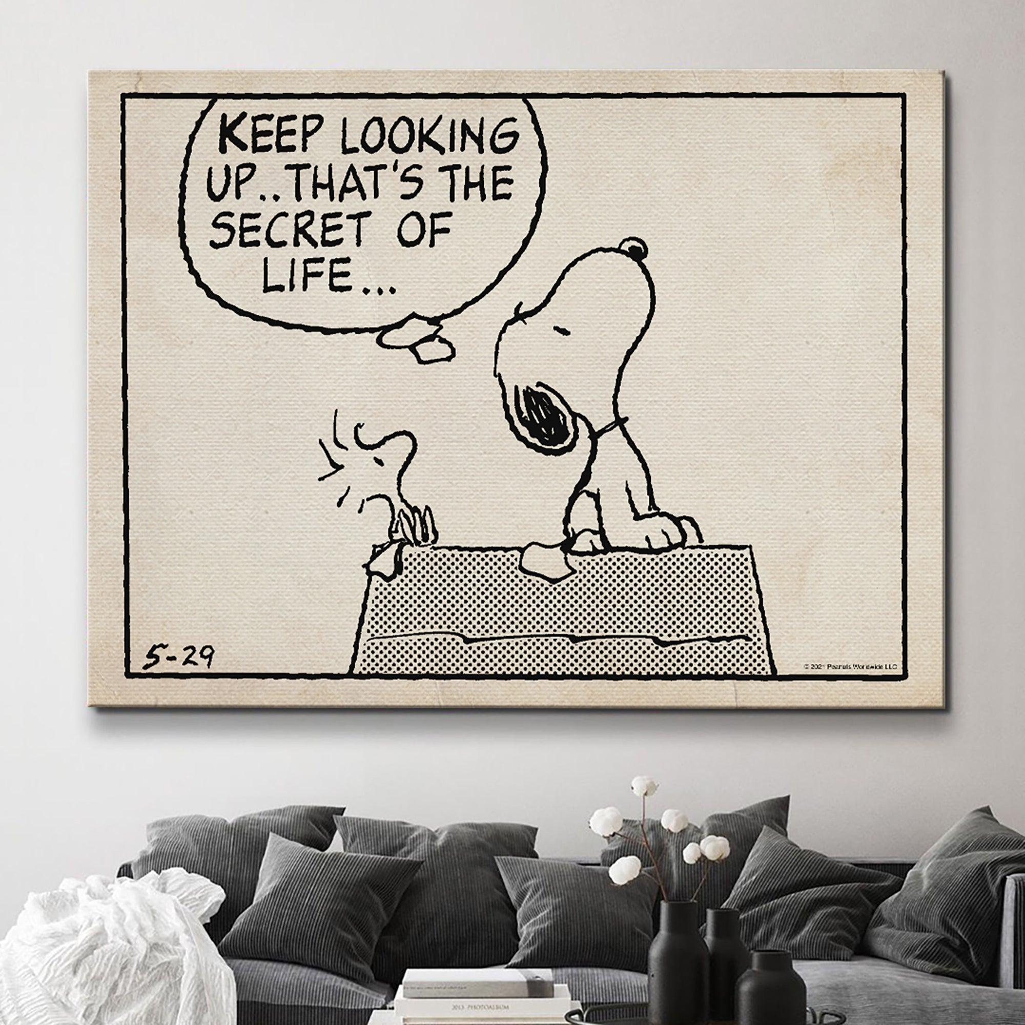 peanuts keep looking up sketch peanuts keep looking up sketch