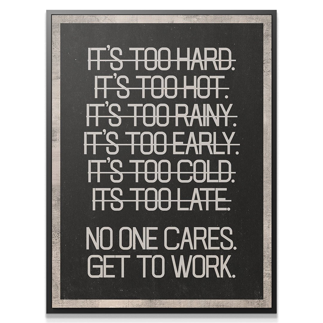 it's too list